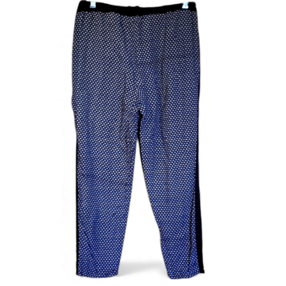 Splendid Black Patterned Jogger Pants Tuxedo Stri… - image 3